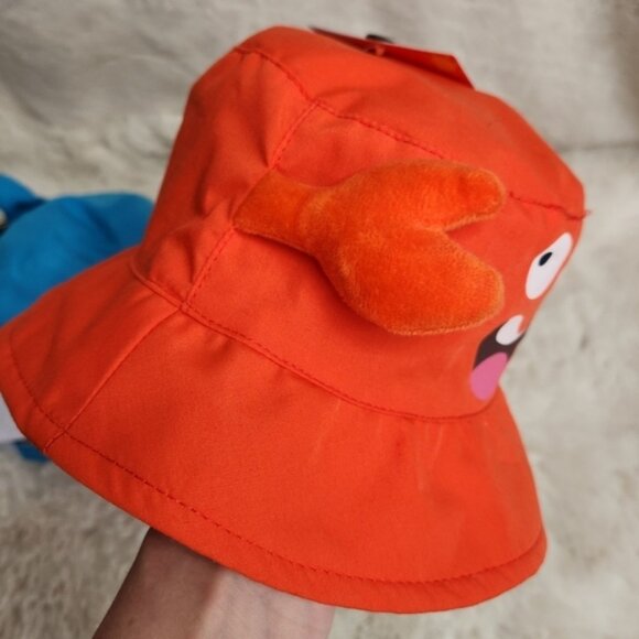 Animal Kingdom by Lucky 7 Crab Dolphin Toddler Bucket Hats x 2 BNWT - Picture 6 of 13